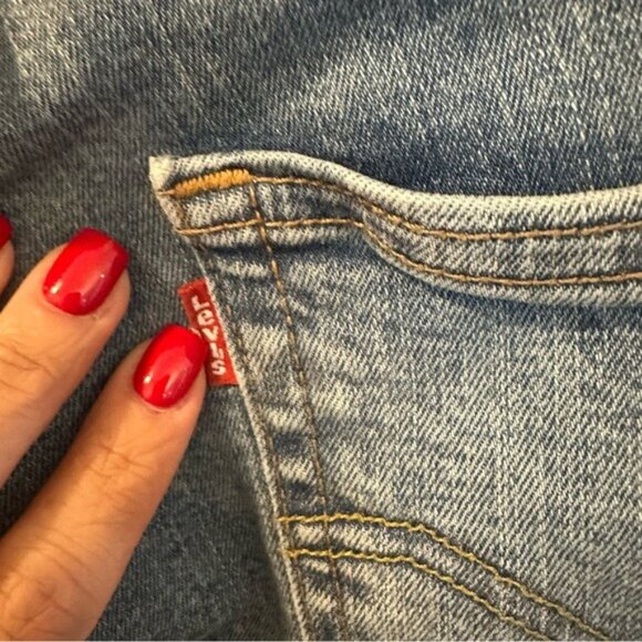 Levi’s 511 Women Straight Leg Jeans Medium Wash Size 28x30 Nomadcore Denim - Picture 7 of 12